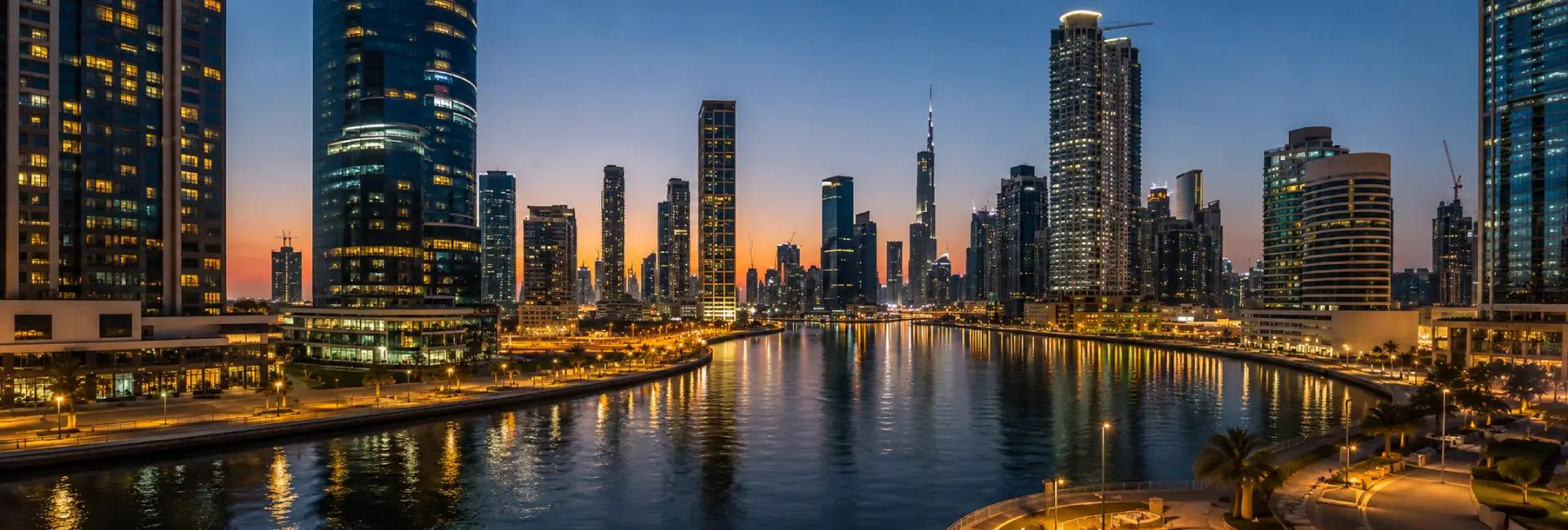 Business Bay Background Image