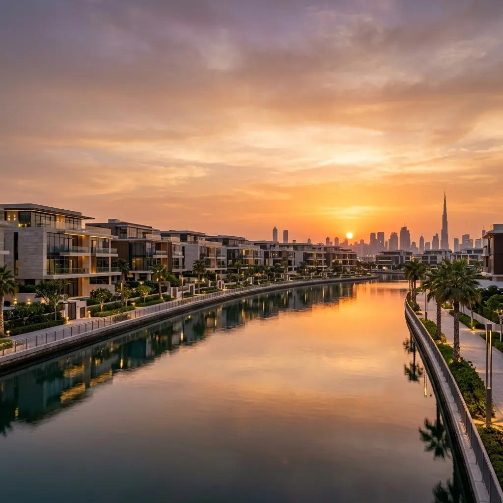 Waterfront residential community